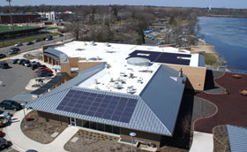 NEW SOLAR PANELS SAVE ENERGY, PROMOTE LEARNING