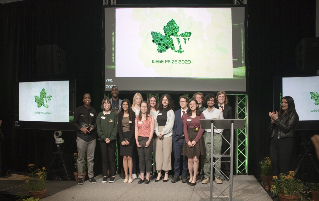 COLLEGIATE WINNERS ACROSS THE GLOBE HONORED FOR REAL-WORLD SOLUTIONS TO WICKED PROBLEMS, BENEFITTING THE CIRCULAR ECONOMY
